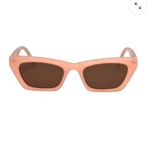 I-sea X free people sea siren sunglasses in peachy keen